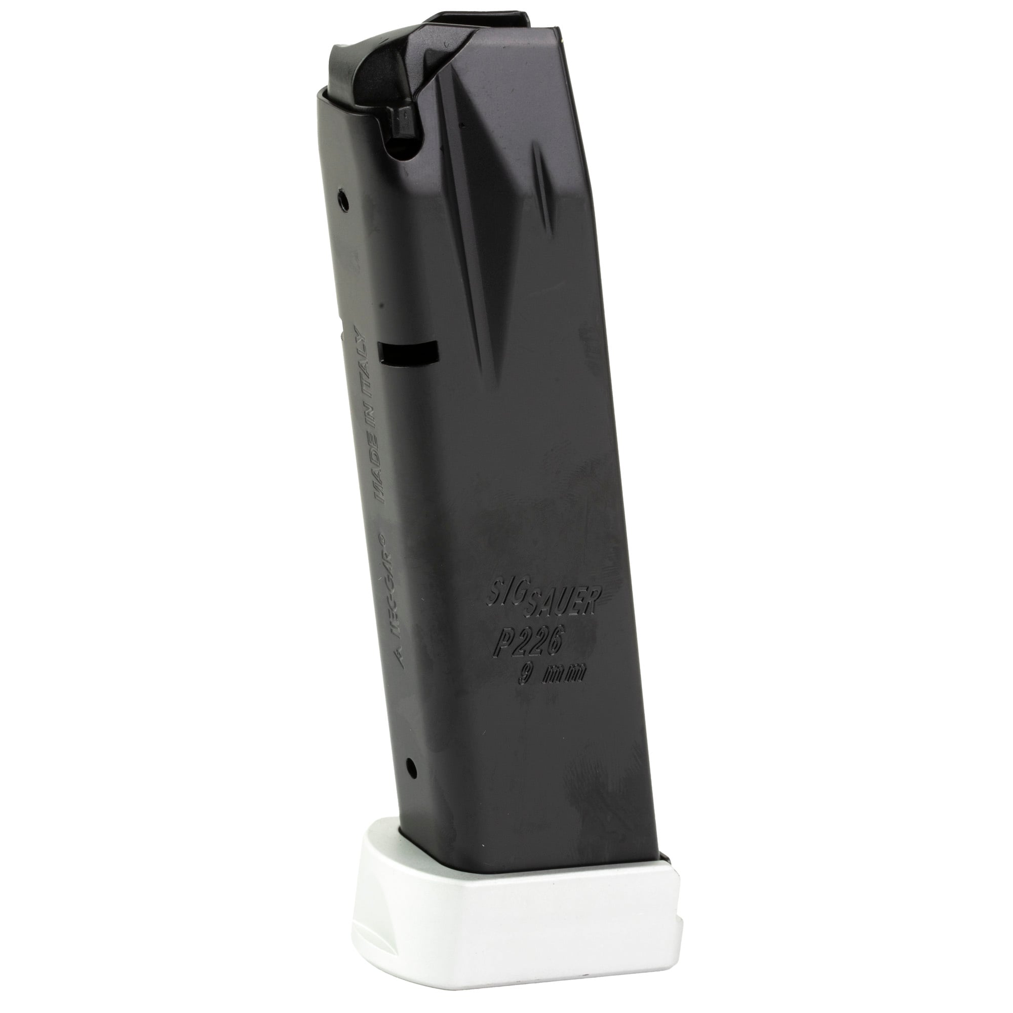 Sig Sauer Magazine 9mm 20 Rounds Blue White Baseplate P226