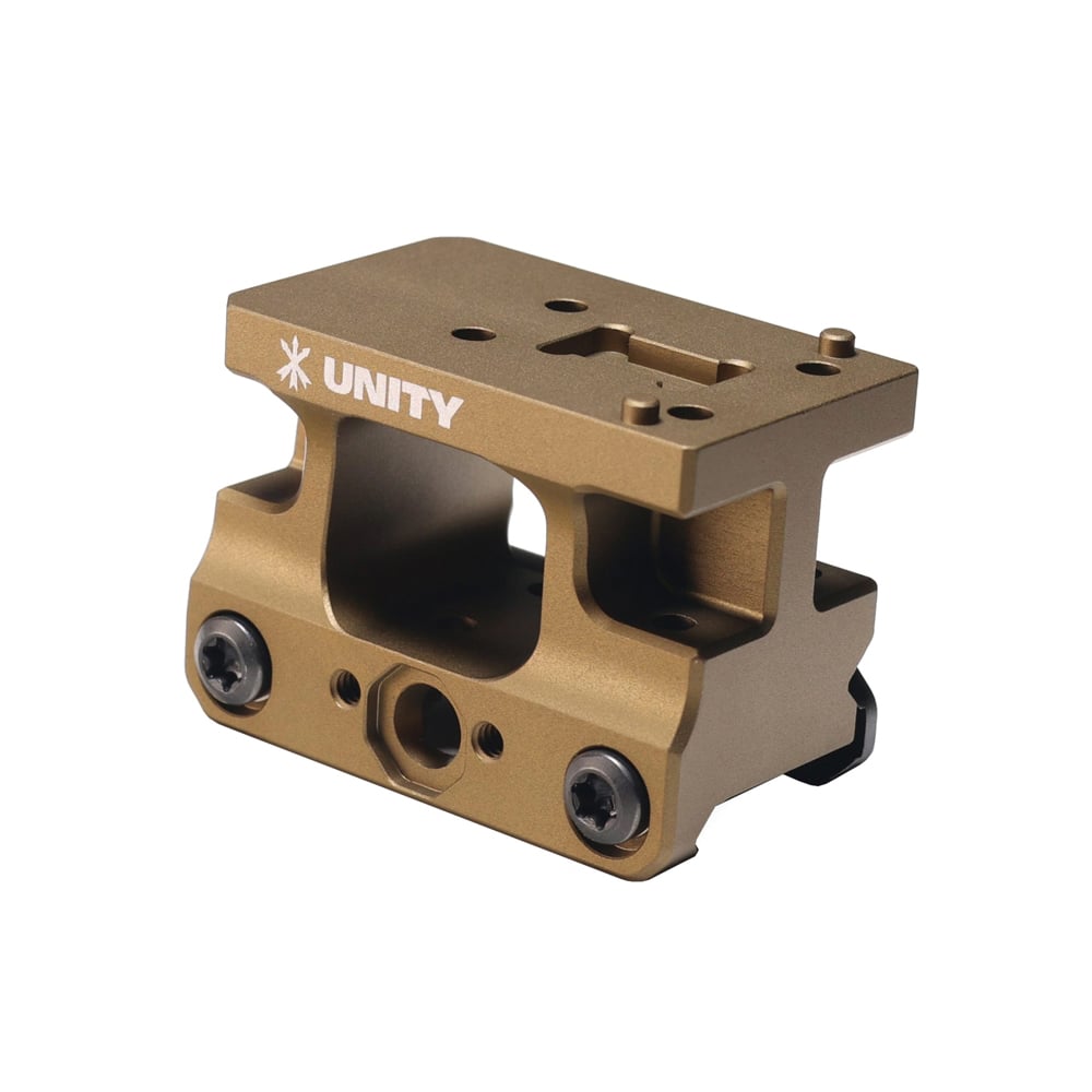Unity Tactical Fast AEMS Riser Mount 1.30" Picatinny Rail - High-Performance Optic Elevation - FST-AEMF
