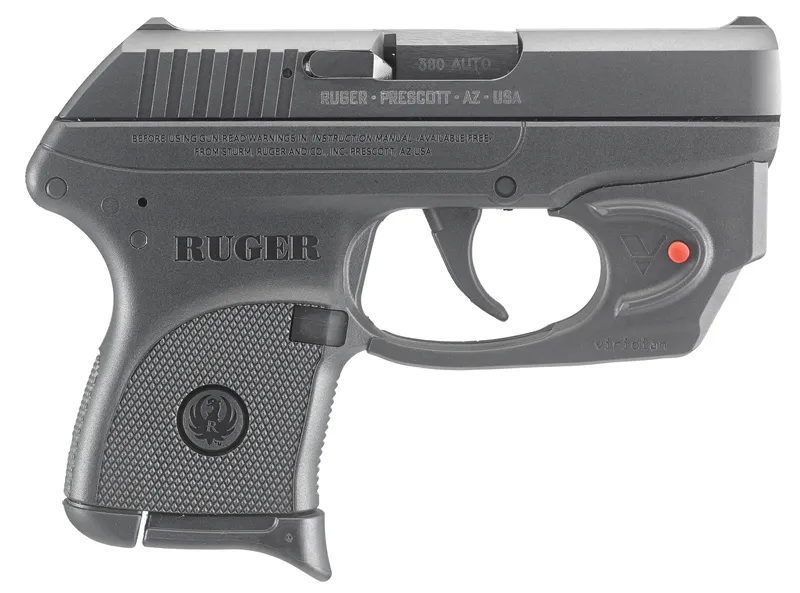 RUGER LCP WITH VIRIDIAN LASER