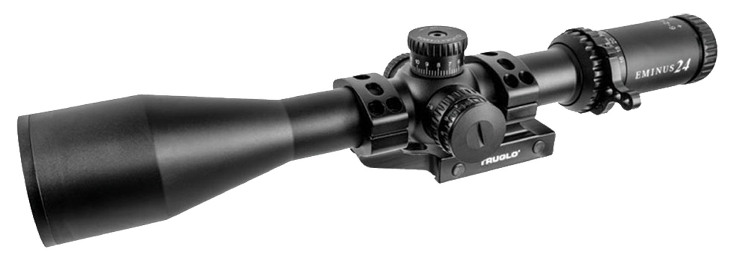 TruGlo Eminus 6-24x50mm Illuminated TacPlex 1-Piece Rifle Scope - TG8562TLR