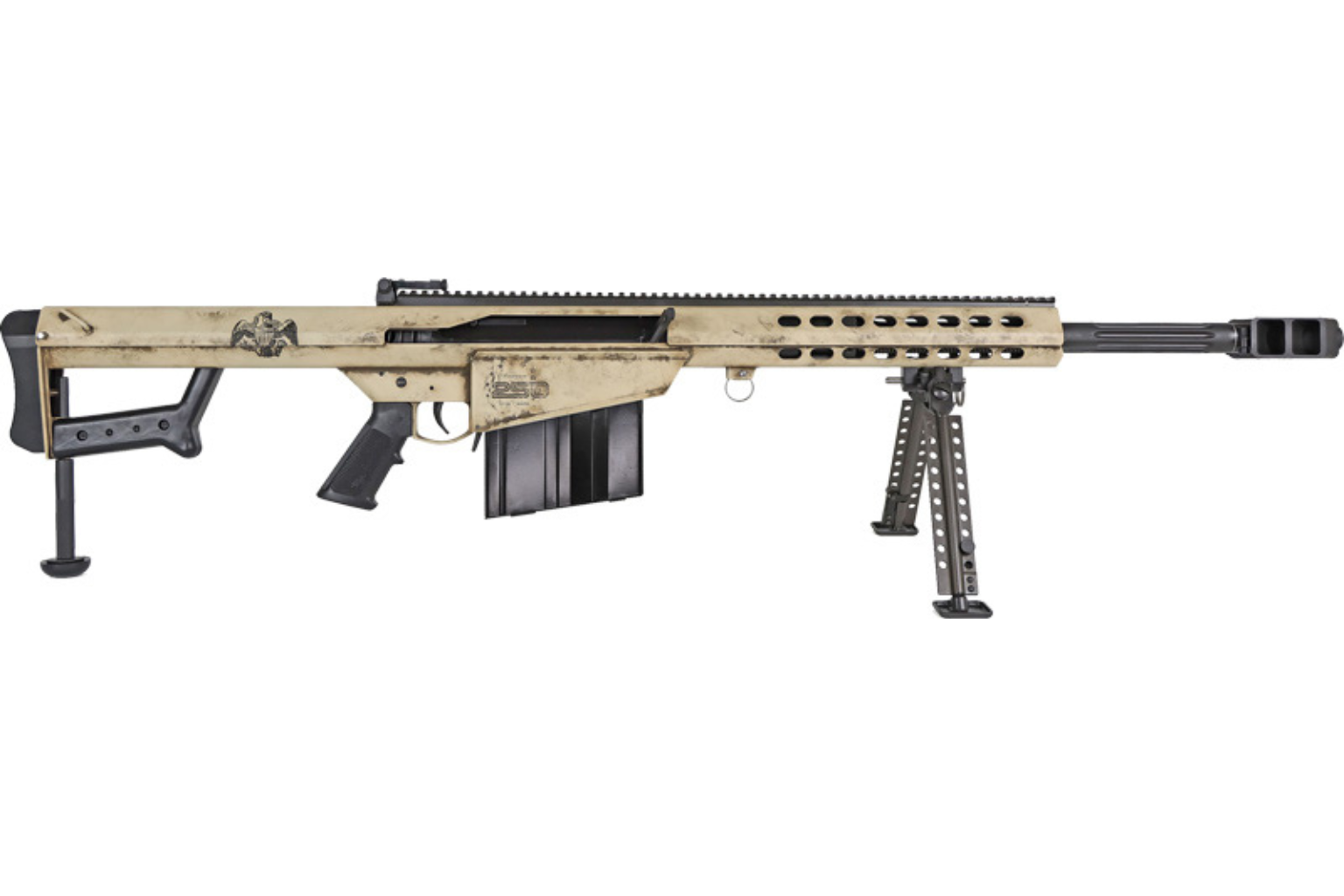 Barrett M82A1 America 250 20" Semi-Auto Rifle - .50 BMG Liberty Edition