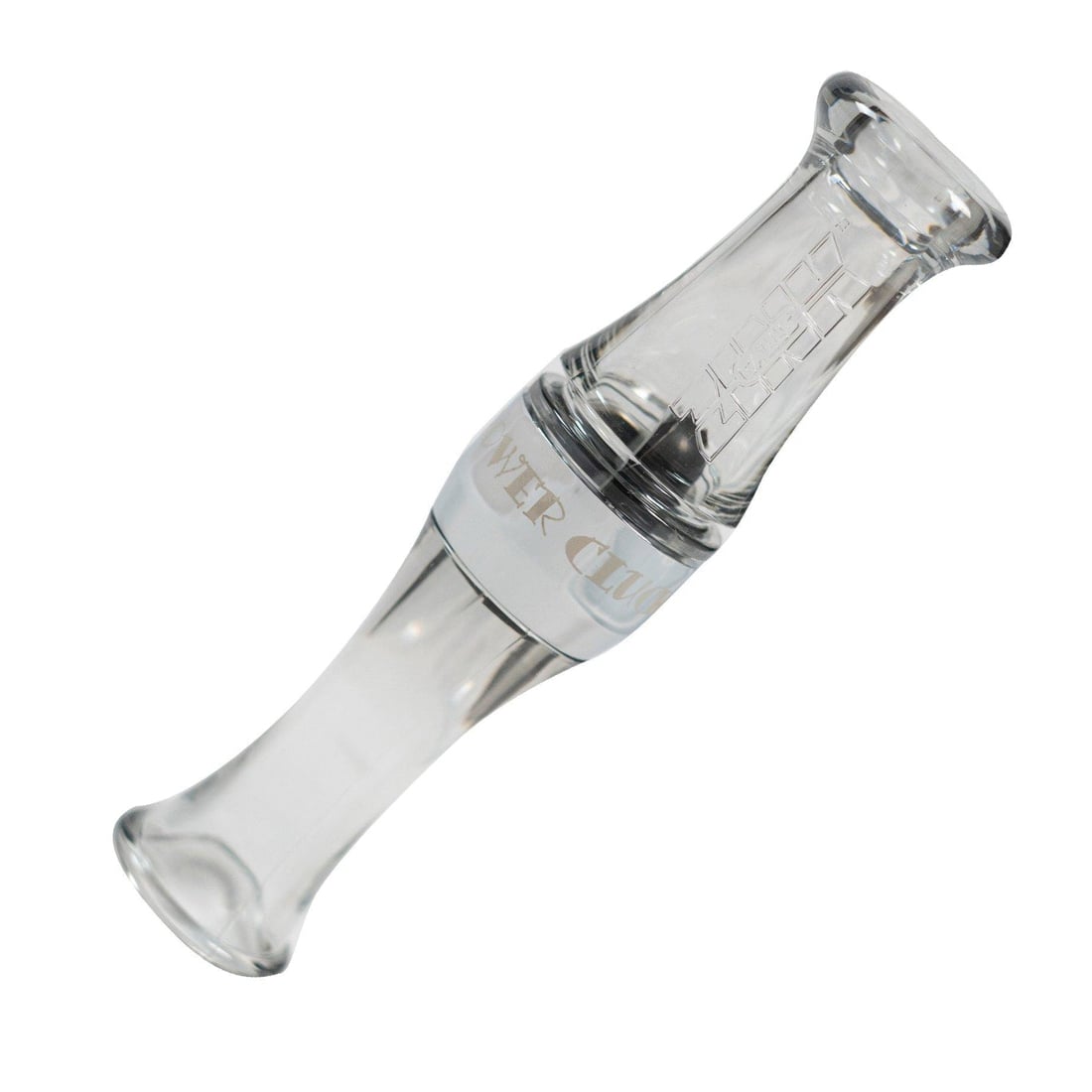 Zink Calls PC-1 Power Clucker Single Short Reed Goose Call, Gun Smoke