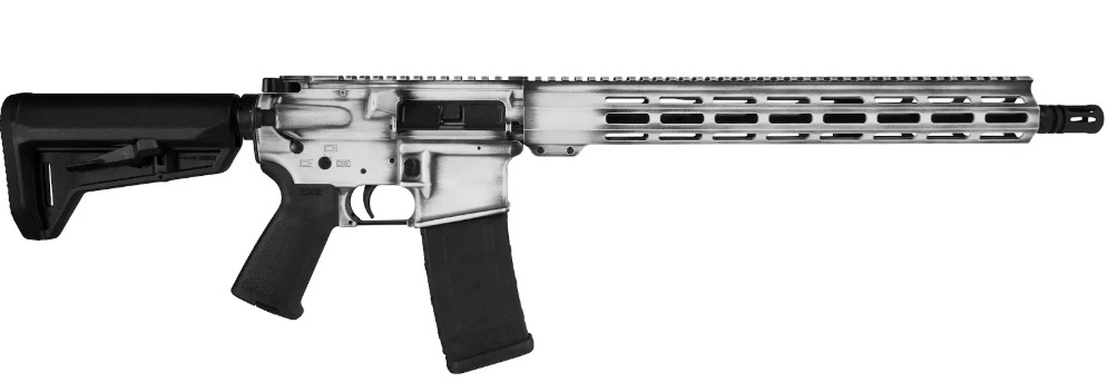 Shark Coast White AR15-CA Compliant 5.56 Rifle