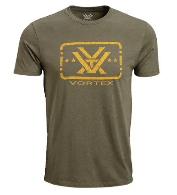 Vortex Trigger Press SS Tee, Military - Large