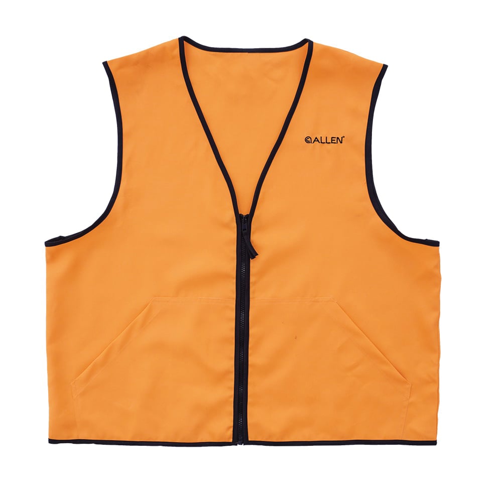 Allen Deluxe Blaze Polyester X-Large Hunting Vest, Orange - 15768