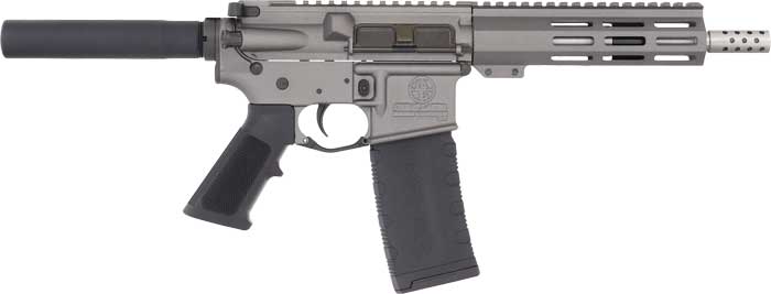Great Lakes AR15 Pistol 223 Wylde 7.5" Stainless Tungsten