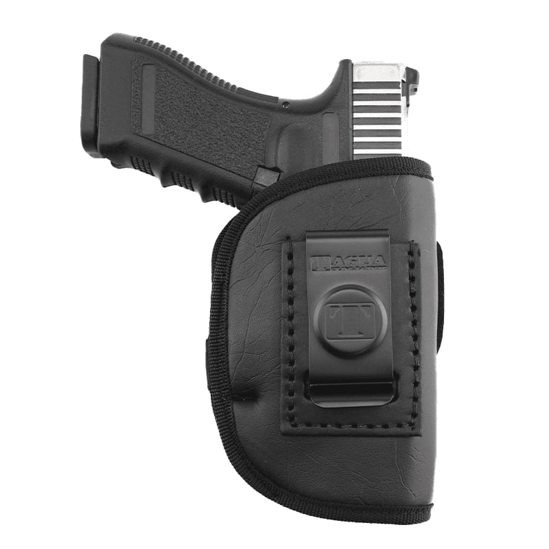 Tagua Glock G43/G42 IWB Holster RH Leather, Black