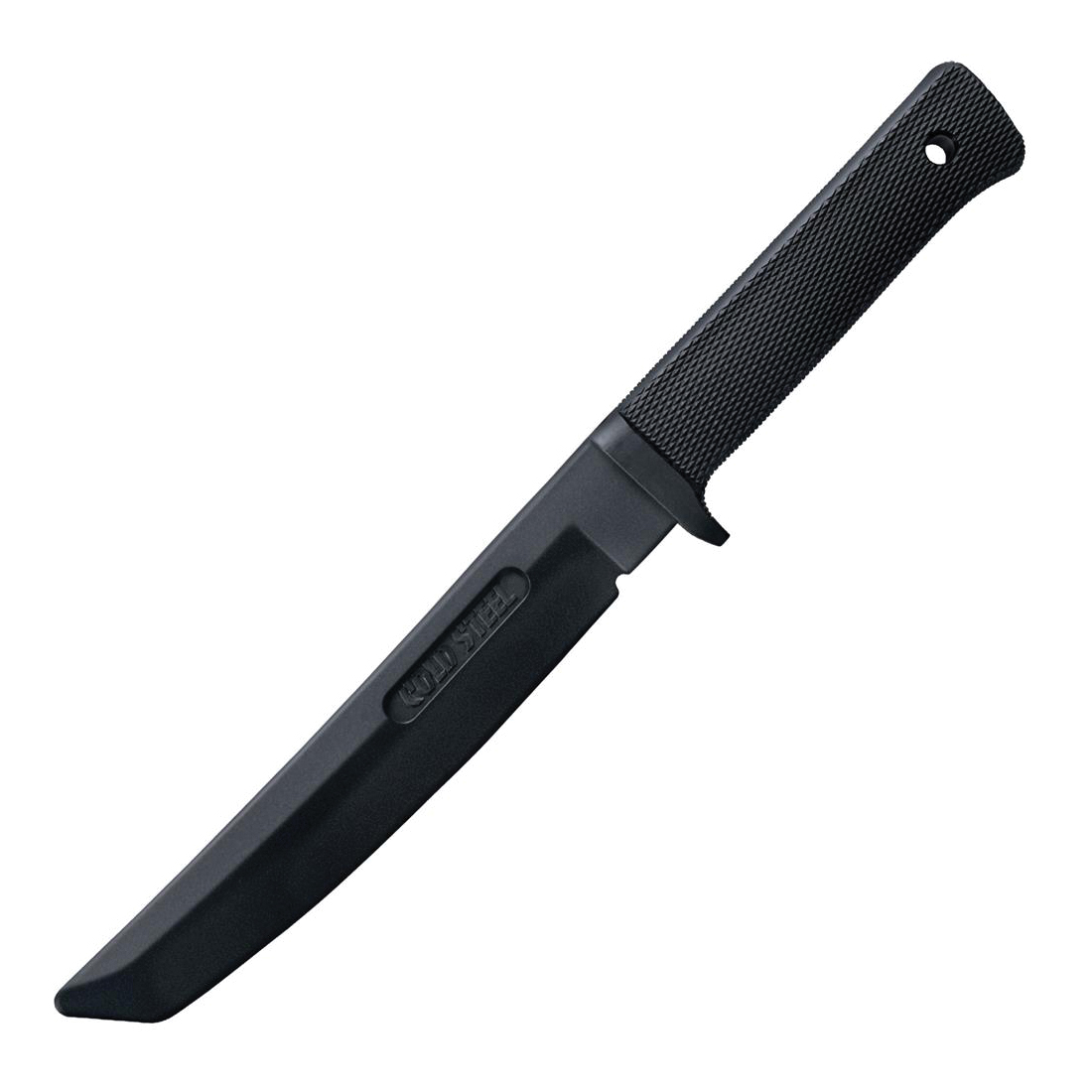 Cold Steel Trainer Fixed Training Knife Tactical Tanto Blade in Bold Black - CS-92R13RT