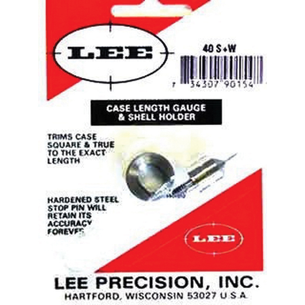 Lee Precision .40 S&W Steel Case Length Gauge - 90154