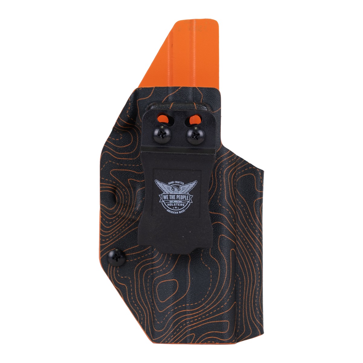 We The People Holsters S&W M&P Shield / M2.0 4" / Plus 4" 9/40 (Pro Red Dot Ready) Holsters, Topographic Orange