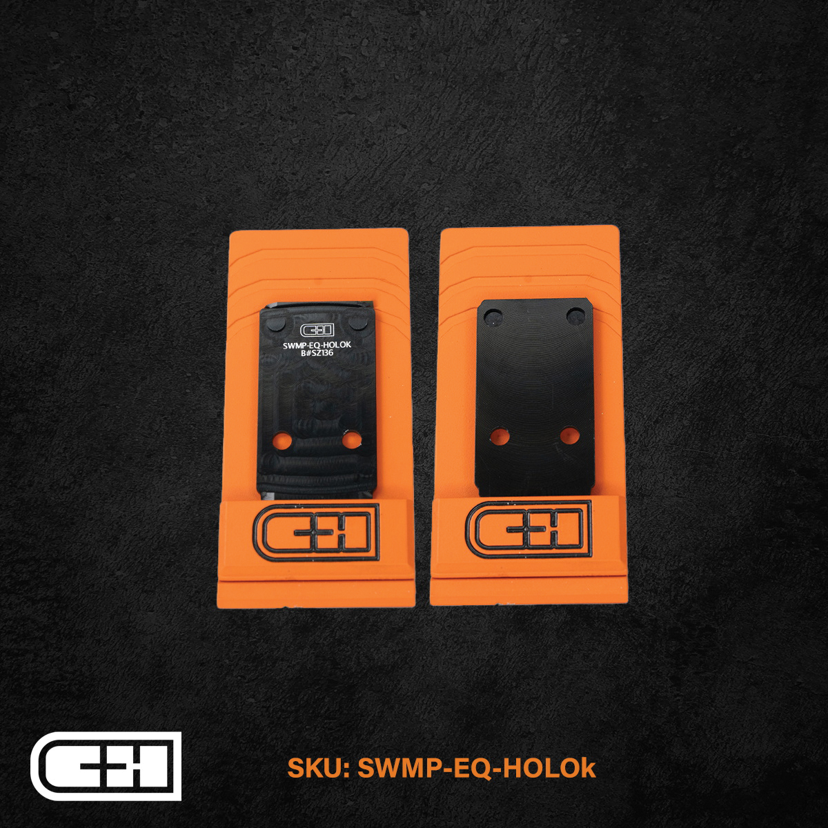 C&H Precision Optic Plate -M&P 5.7 TO HOLO 407K/507K- SWMP-57-EQ-HOLOK