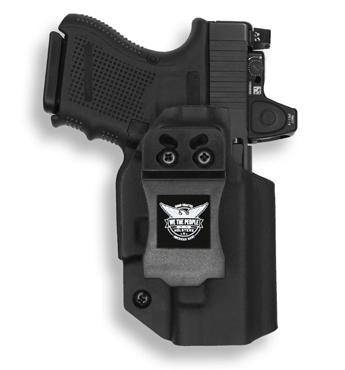 We The People Holsters Glock 26 / 27 / 28 / 33 (Red Dot Ready) Holsters, Black