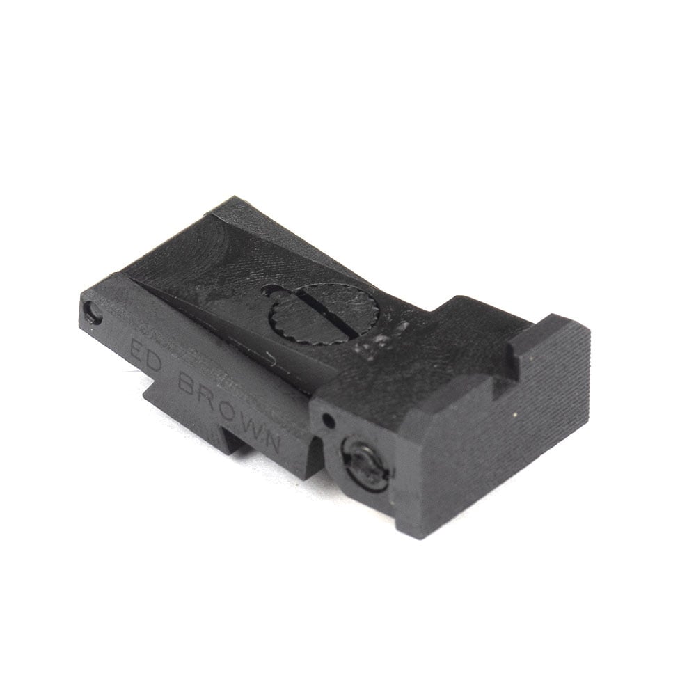 Ed Brown Sight Rear Adjustable, Black