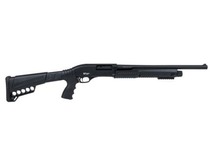 G-Force GF2P 12 Gauge 20" 4rd Pump-Action Shotgun, Black - GF2P1220