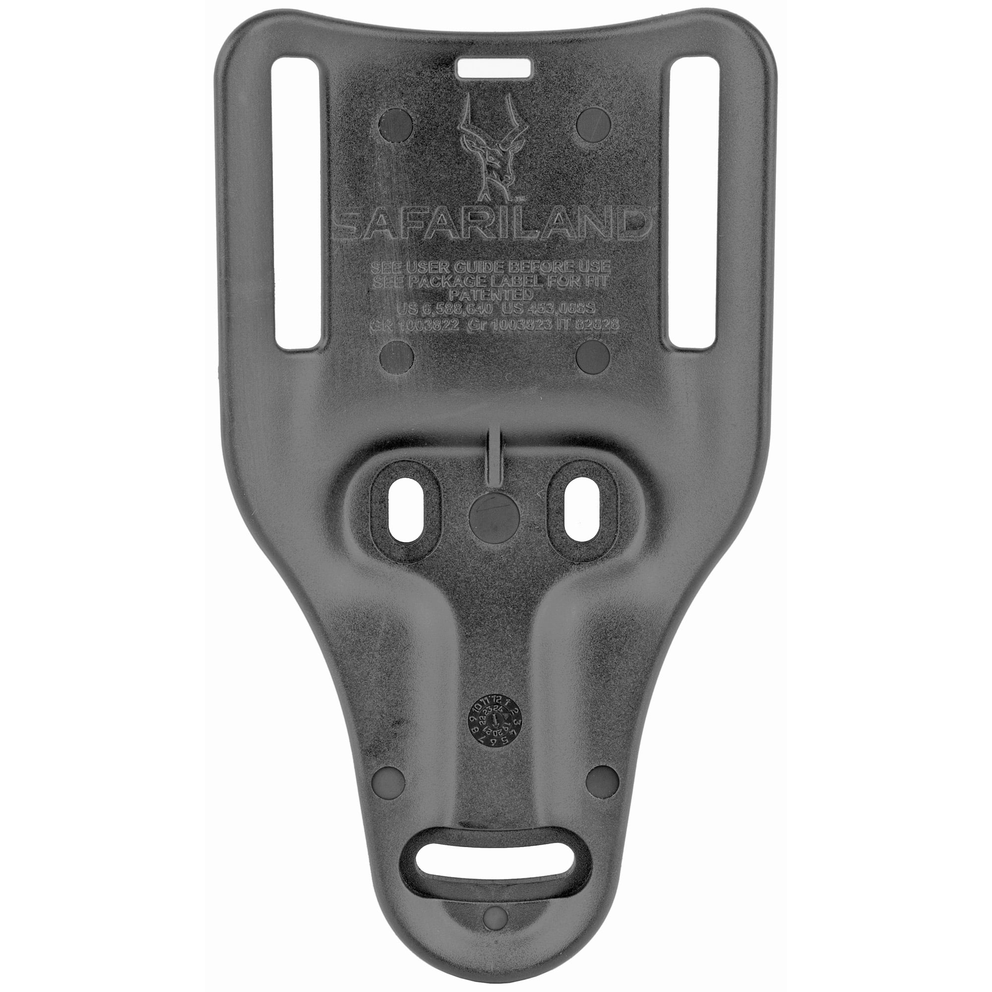 Safariland Cantable Universal Belt Loop, Black, fits 3-Hole Patterned Holsters - 6070CUBL-2-2
