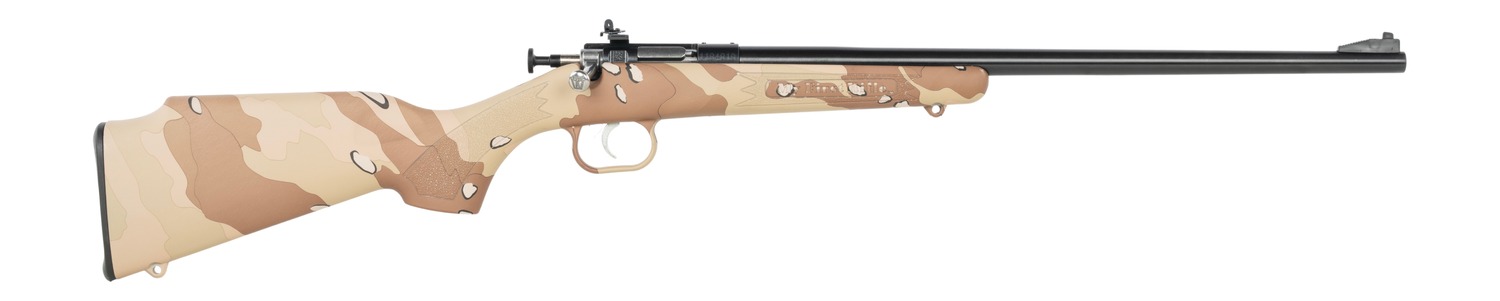 Crickett 22LR Bolt Action Rifle - Camo Blued Barrel