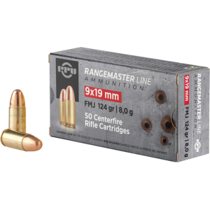 Prvi Partizan PPU PPRM9M 9X19 124 FMJ RNGMSTR - 1000rd Case