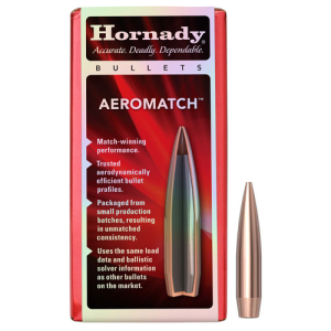 HORNADY 30 Cal .308 168Gr HPBT Aeromatch Bullets
