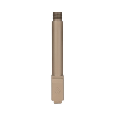 Ballistic Advantage 9mm Glock 19 Gen 3-5 PVD FDE Threaded Non-fluted Barrel