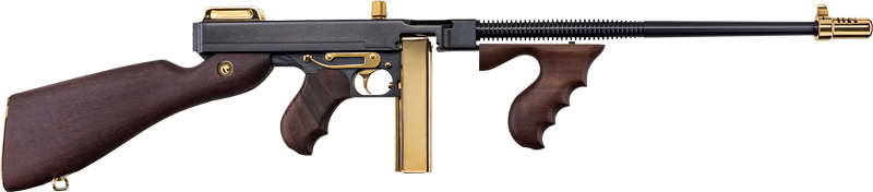 Thompson 1927A1 .45 ACP Carbine - Titanium Gold