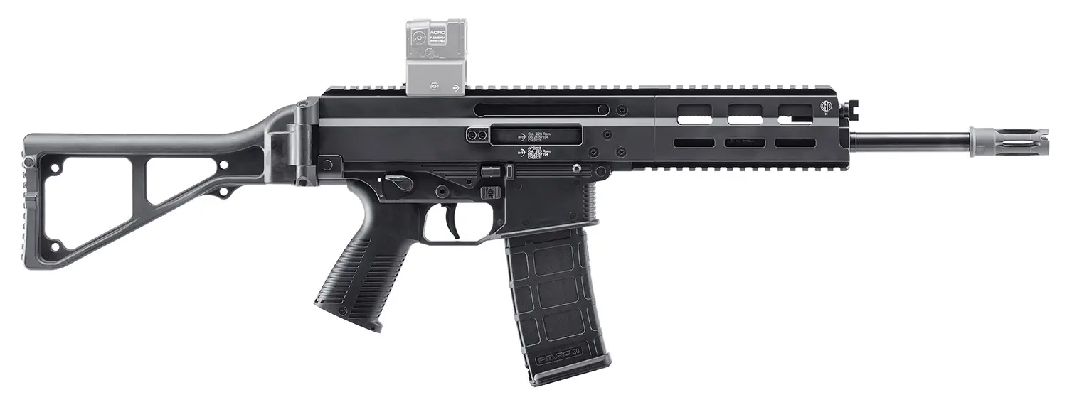 B Firearms 361659 APC Pro 5.56x45mm NATO 30+1 16.50" Black Threaded Barrel, Black Picatinny Rail Aluminum Receiver, M-LOK Handguard, No Stock, Black Polymer Grip, Ambidextrous