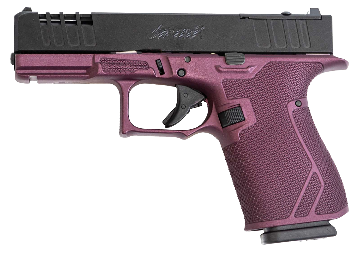 Great Lakes GL19CHY 9mm Striker Pistol - Cerakote Black Cherry