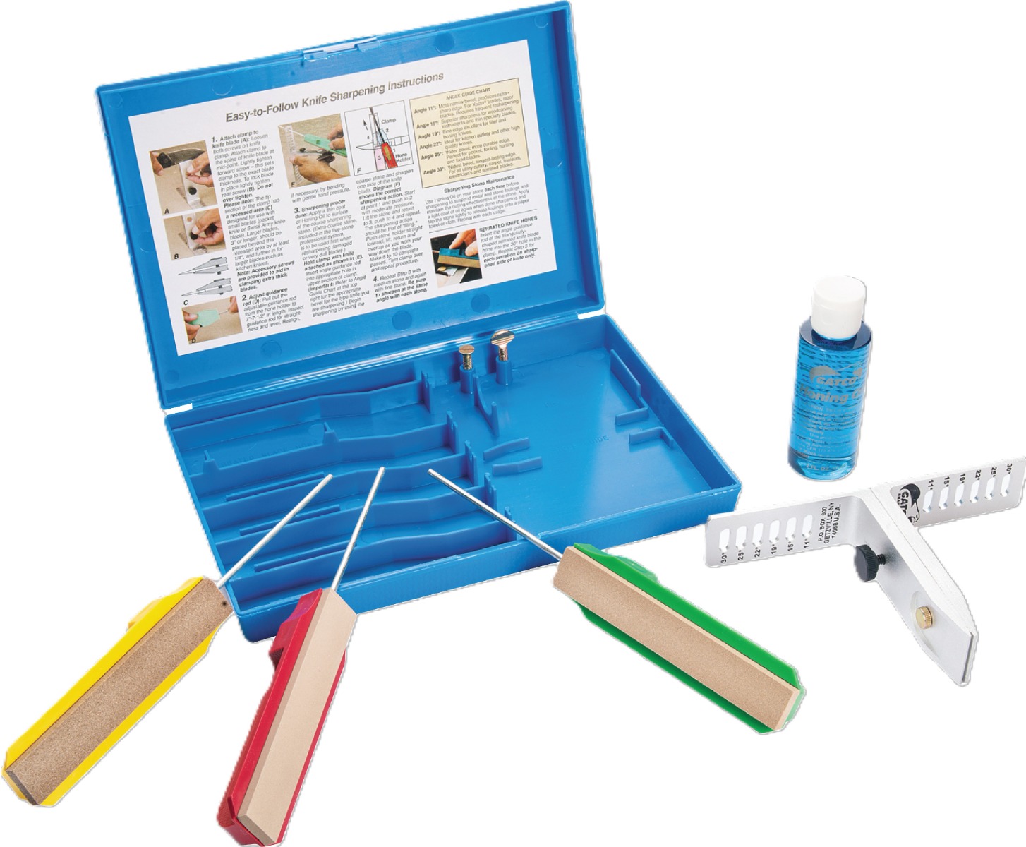 Gatco 3-STONE KNIFE SHARPENING SYSTEM