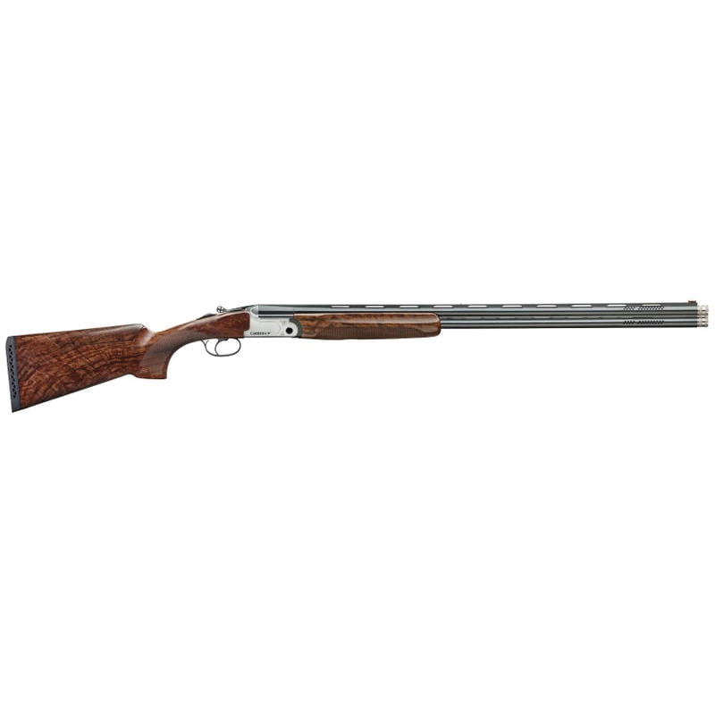 F.A.I.R Carrera IV O/U Shotgun - Nickel Receive/FX Wood Stock - 12/30" - FR-DCIV-1230