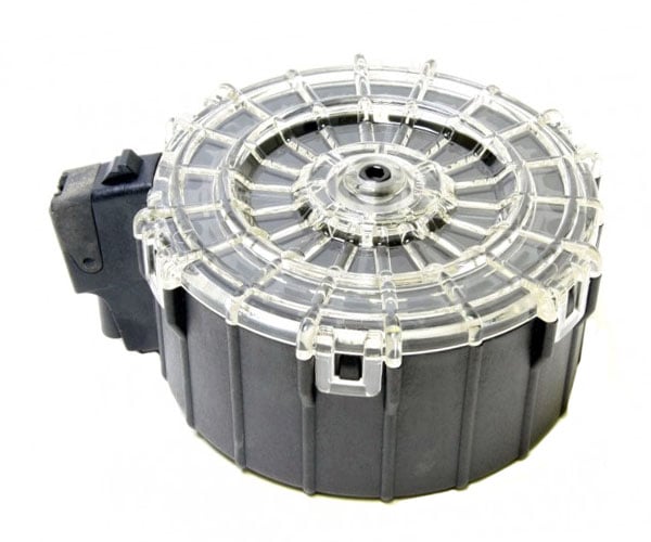 ProMag Saiga .410 GA 30 Round Drum Magazine, Black Polymer - SAI-A9