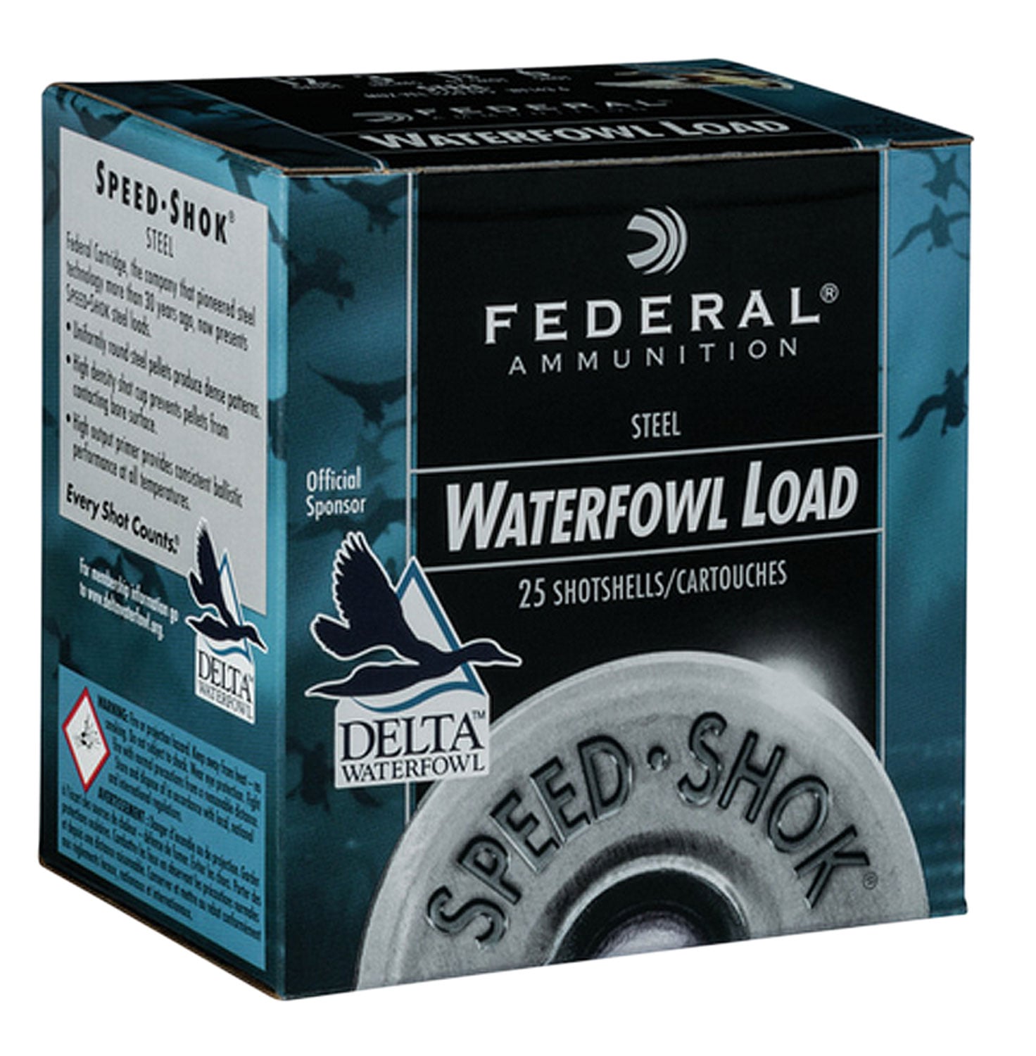 Federal Speed-Shok Load 12 Gauge 2.75 in. 1 1/8 oz. BB Shot 25 rd. - No Credit Card Fees - Low, flat rate shipping