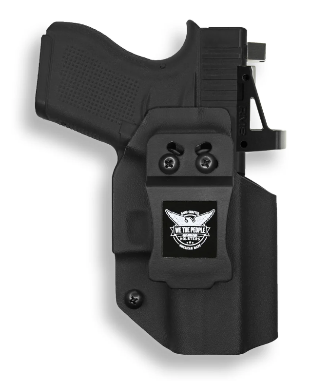 We The People Holsters Glock 43 / 43X (Red Dot Ready) Holsters, Black