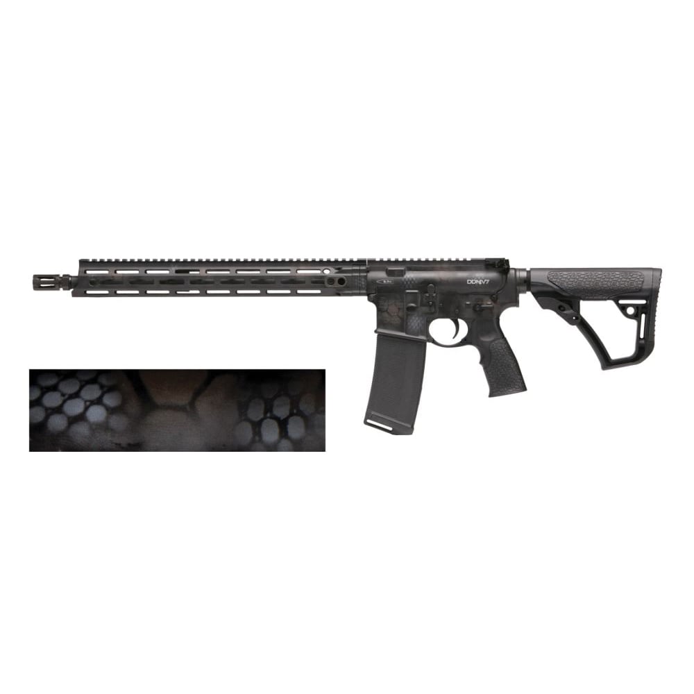 Daniel Defense DDM4V7 Rifle 5.56mm Nato 32rd Magazine 16″ Barrel M-LOK Rail Rattle Can - No Credit Card Fees - Low, flat rate shipping