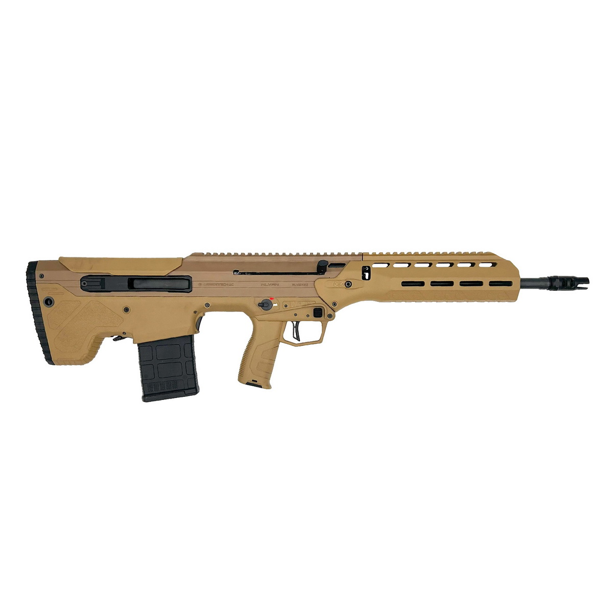 Desert Tech WLVRN 6.5 Creedmoor Semi-Auto Rifle, Flat Dark Earth - WLV-RF-C2020-F