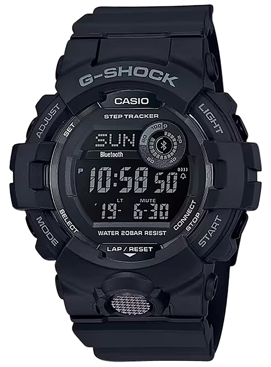 Casio G-Shock Move GBD800-1B Digital Wrist Watch, Black - GBD8001B