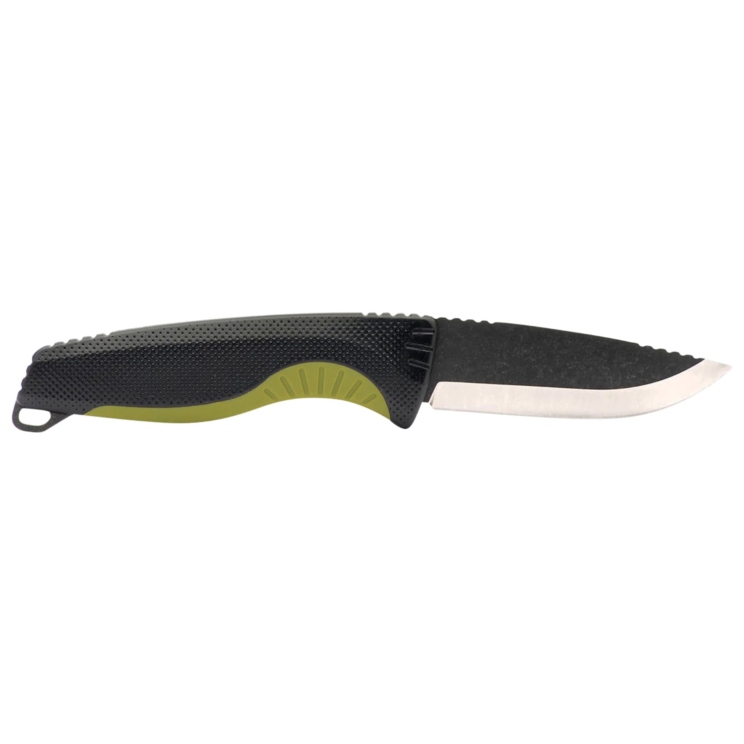 SOG Knives Aegis FX, Fixed Blade Knife, Black/Moss Green Accents - SOG17-41-04-41