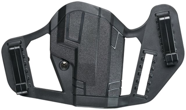 Uncle Mike's Apparition Holster Smith & Wesson M&P 9 Shield/Smith & Wesson M&P 45 Shield/Smith & Wesson M&P 40 Shield Ambidextrous Black