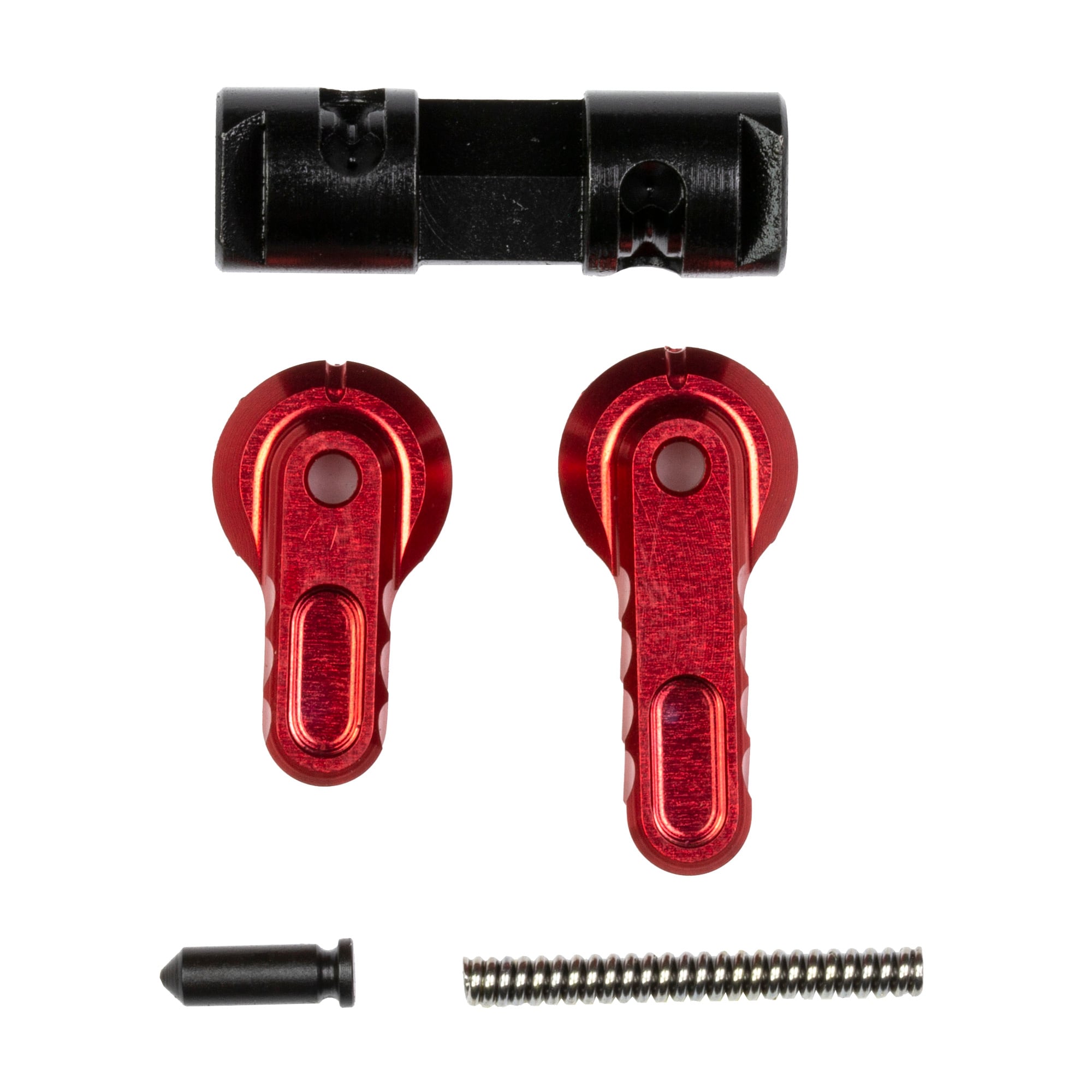 Battle Arms AR-15 BAD-ASS-LITE Ambidextrous Safety Selector 90/60, Red - BADASSLITERED