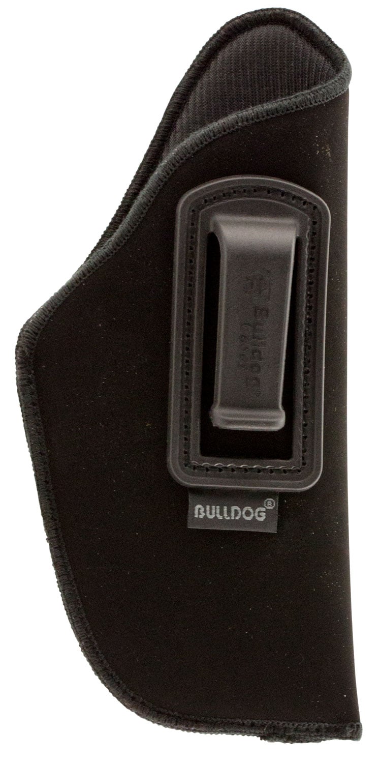 Bulldog Cases Deluxe Right Hand 2.5" to 3.75" Taurus Millennium Inside-The-Pant/Waistband Holster w/ Polymer Clip, Black - DIP-7