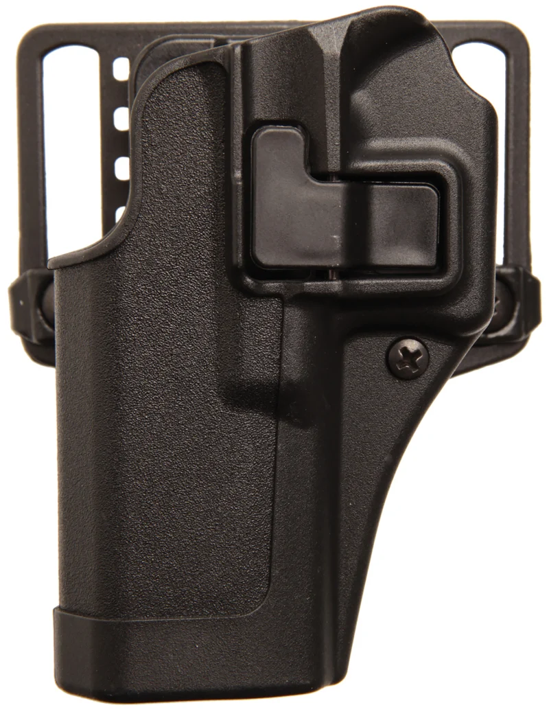 Blackhawk 410520BKL Serpa CQC OWB Size 20 Matte Black Polymer Belt Loop/Paddle Fits S J Frame Fits 2" Barrel Left Hand