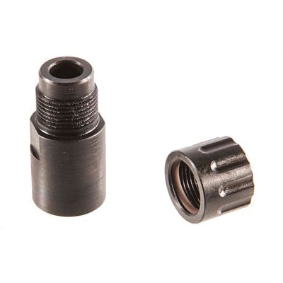 SilencerCo Delta Adapter 1/2X28 with Thread Protector, Black - AC3