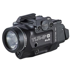 Streamlight TLR-8 G Sub Gun Light with Green Laser for 1913 Short Models