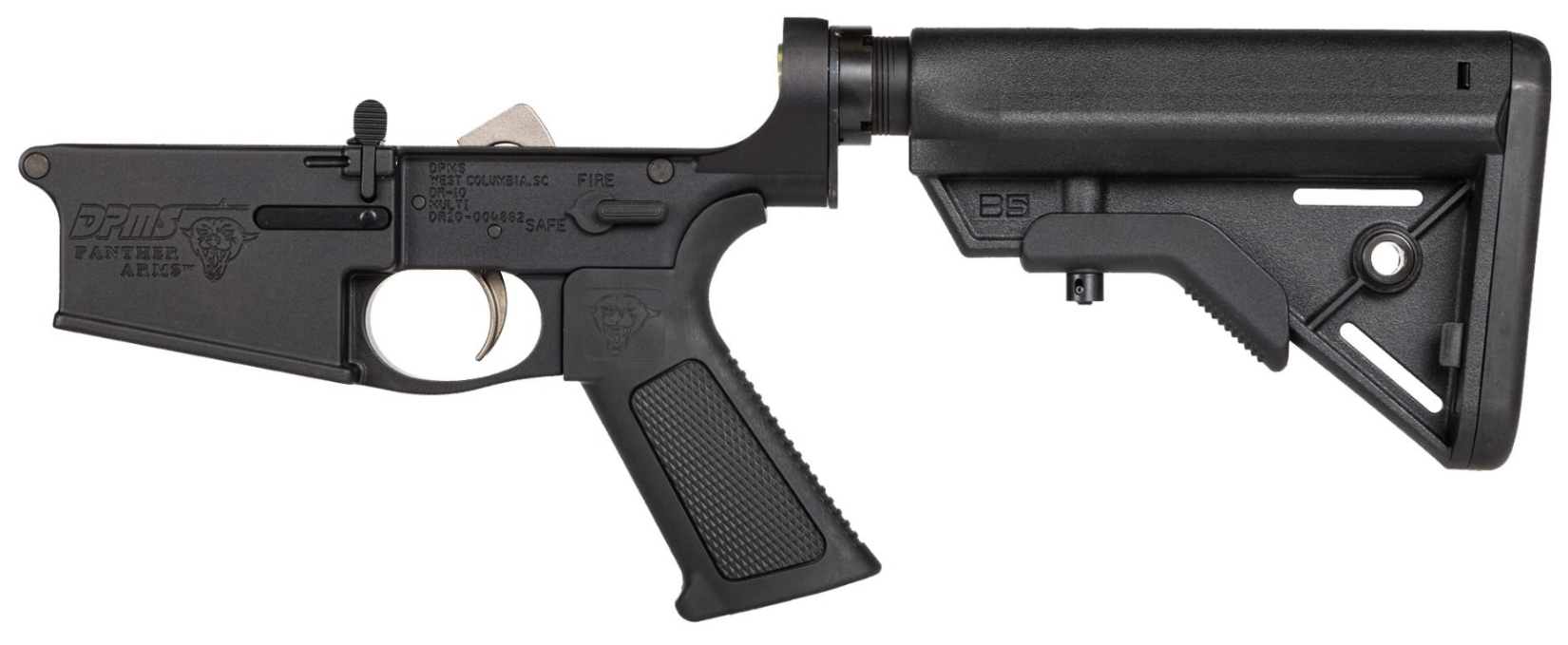 AR-10 B5 Complete Lower, Black