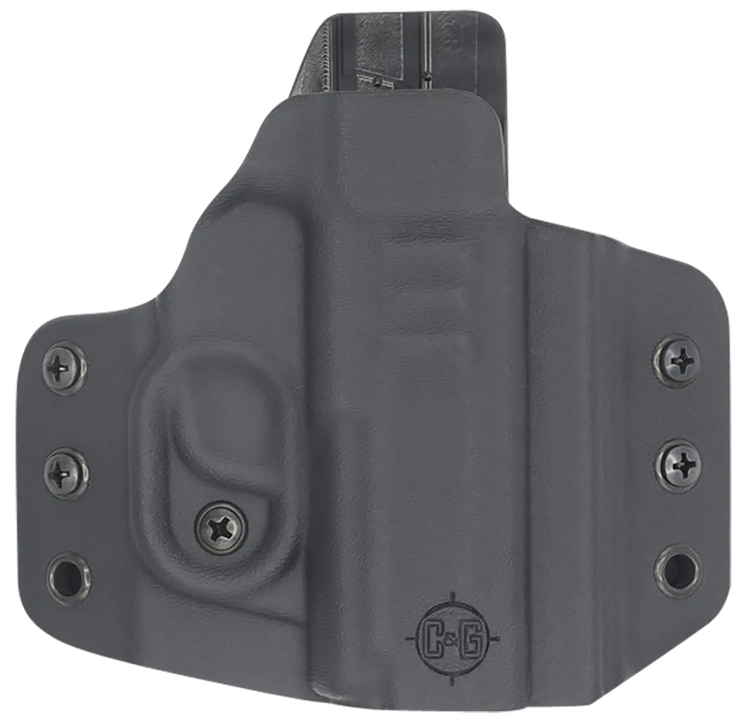 C Holsters 0256100 Covert OWB Black Kydex Belt Loop Fits Sig P365/P365 XL