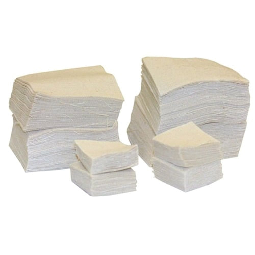 Brownells .22 Cal 1.25" Mil-Spec Patch, White Pack of 1000