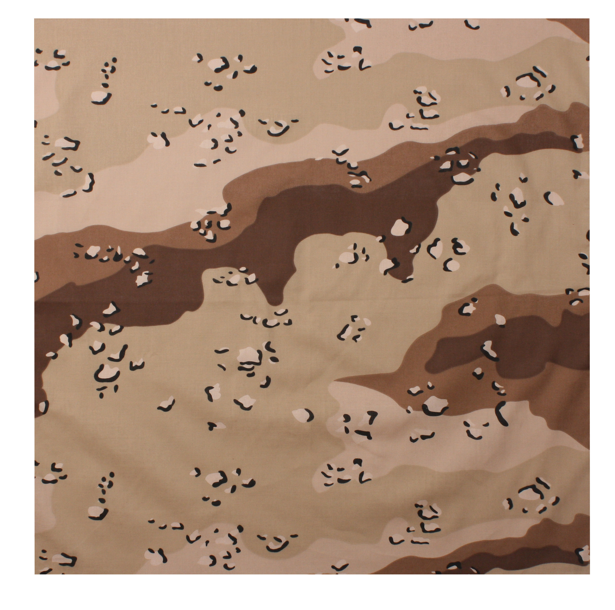 Rothco Classic Camo Bandana - 6-Color Desert Camo