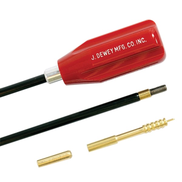 J Dewey Rods #12-28 Male 24" .27 Cal/.34 Cal Cleaning Rod