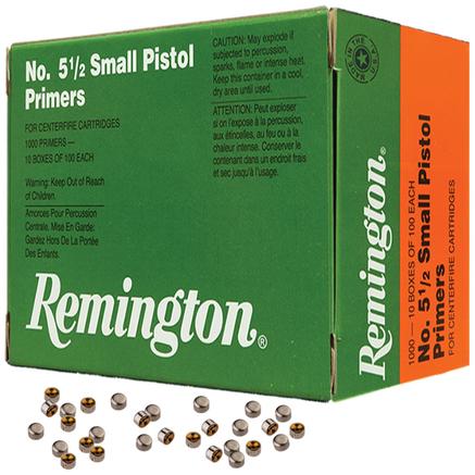 Remington Centerfire Primer for 5-1/2 Small Pistol - X22626
