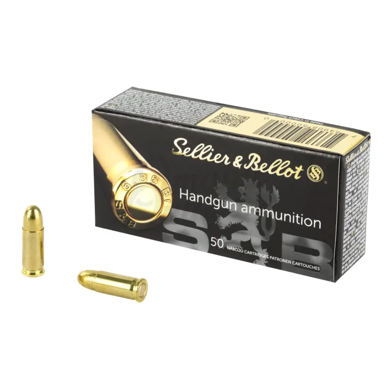 SELLIER BELLOT 25 AUTO/6.35 BROWNING 50GR FMJ 50RD BOX 40 BOXES PER CASE