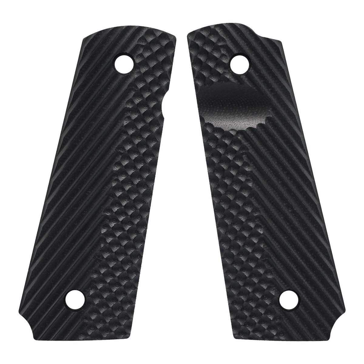 VZ Grips Operator II Full-Size Grip Fits 1911 Commander/1911 Government, Black