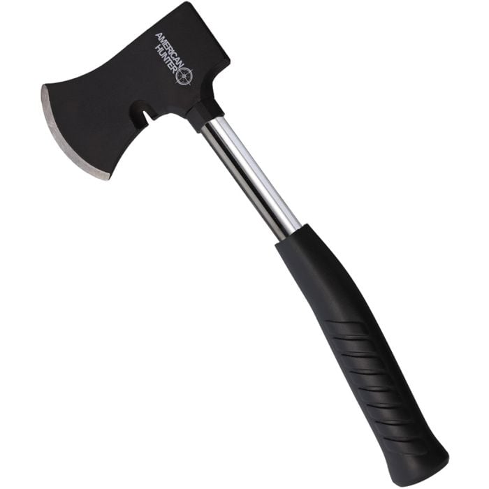 American Hunter Carbon Steel Hand Axe, Black - AH027